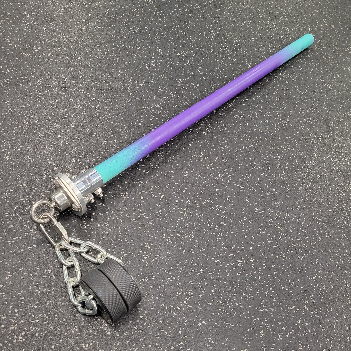 Barbarian Mace 32" (Turquoise to Grape to Turquoise)
