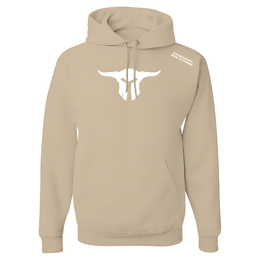 Barbarian Bar Hooded Pullover (Sandstone)