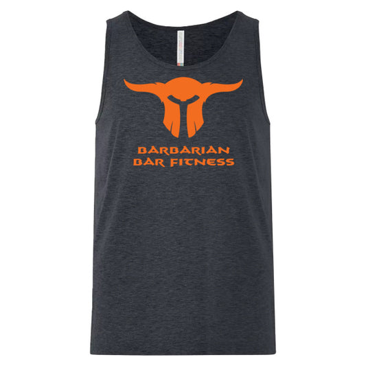 Barbarian Bar Fitness Tank Top (Charcoal)